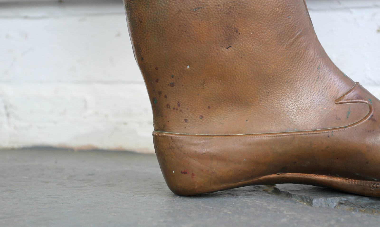 Industrial copper boot 1910