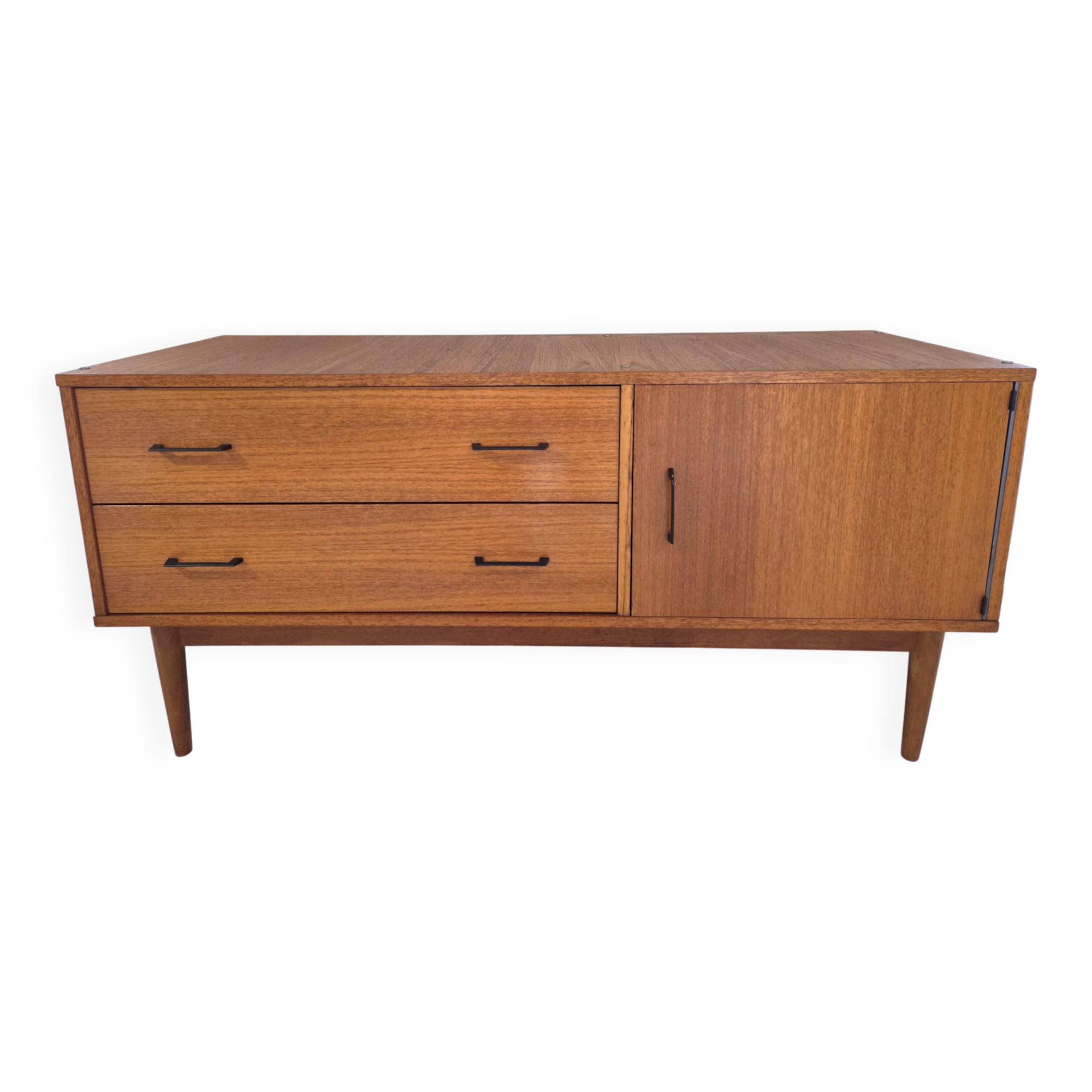 Enfilade basse design scandinave en teck
