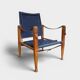Safari Chair KK47000 Kaare Klint for Rud. Rasmussen, Denmark, 1960