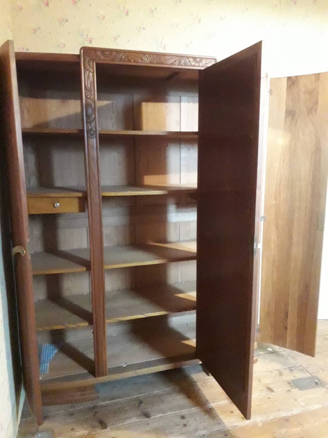 Art deco art nouveau wardrobe