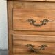 Solid raw walnut jump cabinet