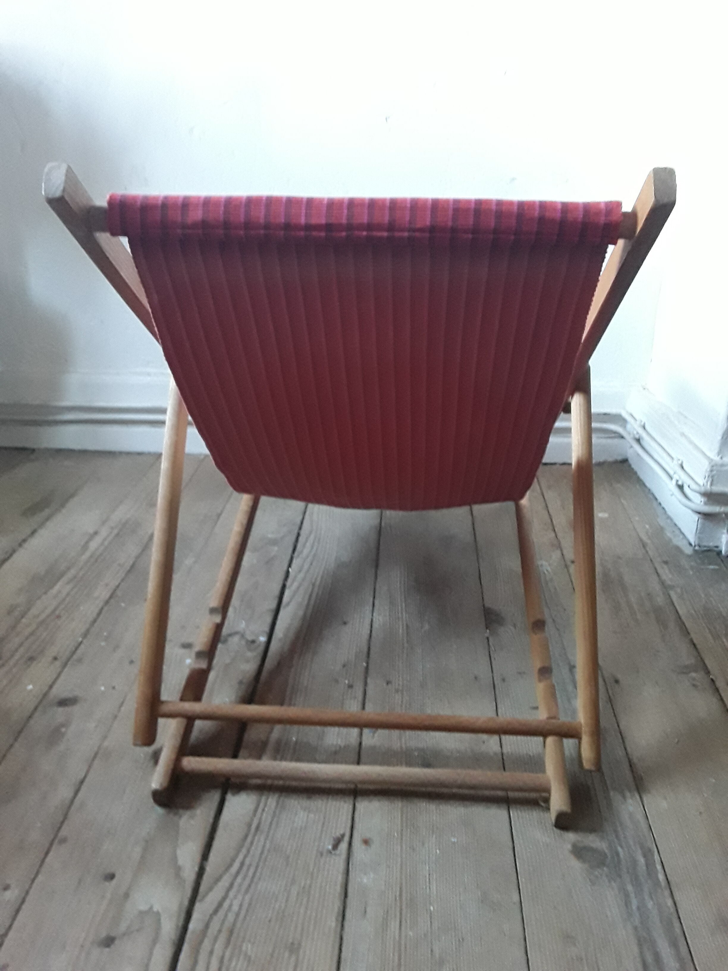 Paire de chaises longues vintages