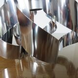 70s chrome metal hanging