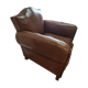 Fauteuil club vintage  en cuir