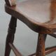 Set of 8 Antique English Oxford Dining / Kitchen Chairs