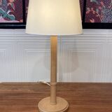 Solid wood lamp Scandinavian design 1960.
