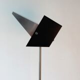 Black and metal adjustable floor lamp for Lyfa, 1960's