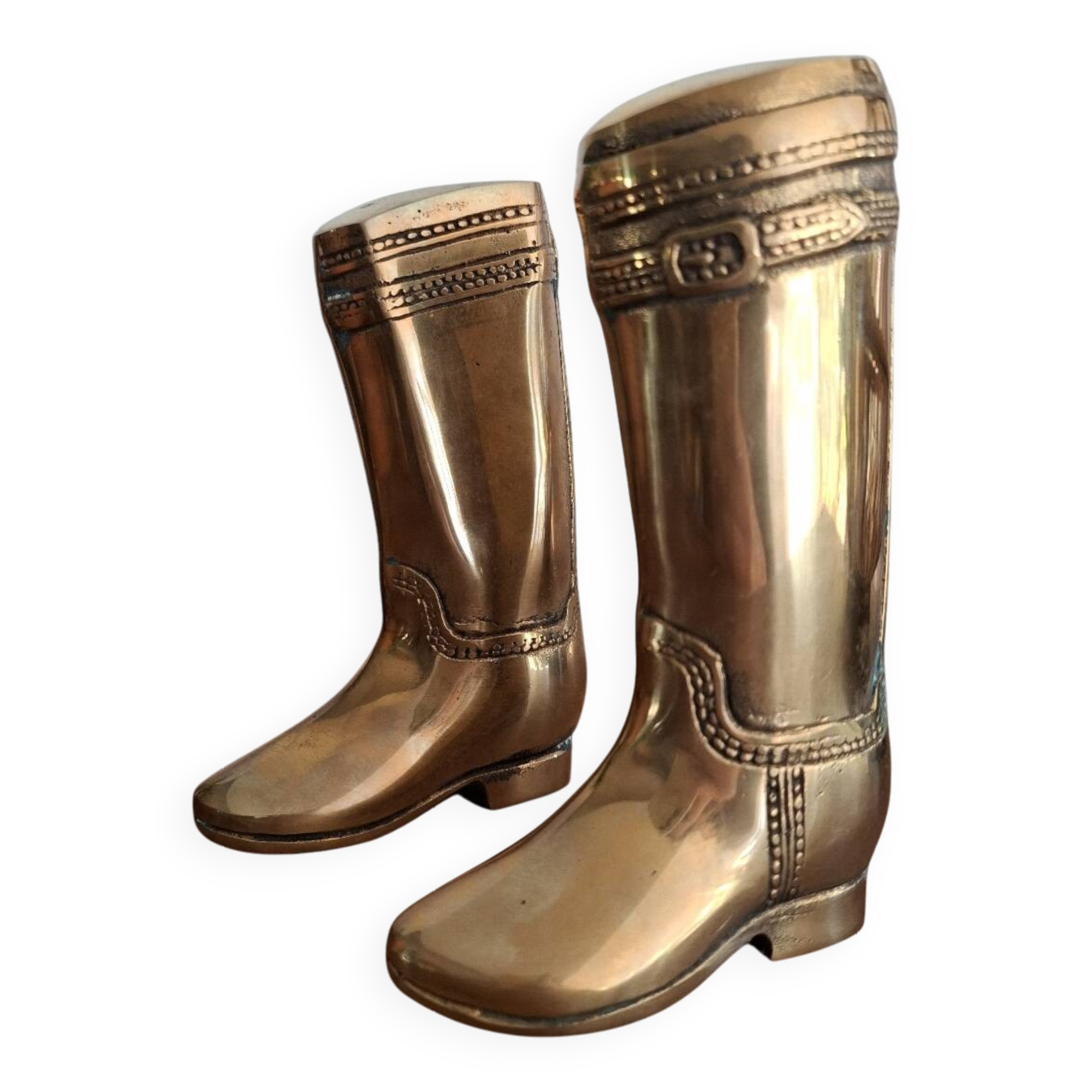 Cowboy boot bookends