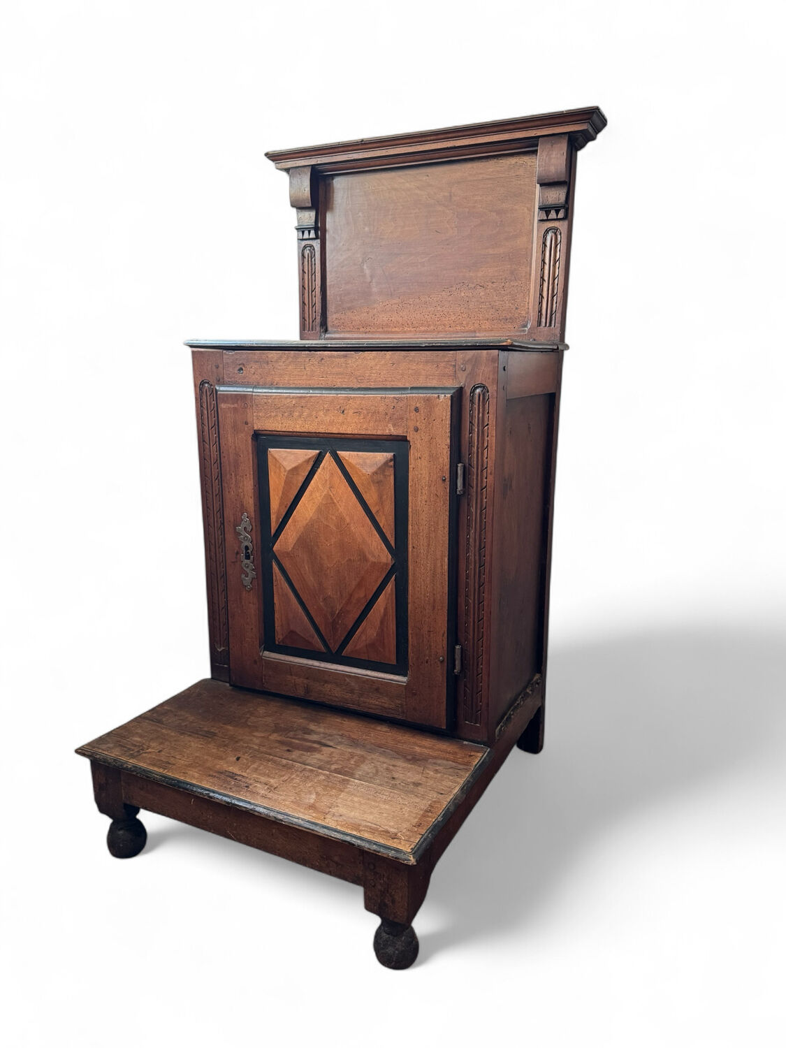 Louis XIII period bar cabinet