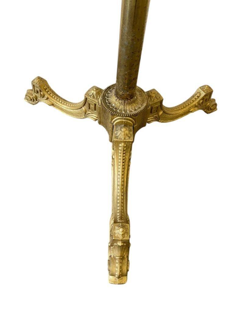 Vintage Gold Coat Rack / Floor Coat Rack