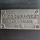 Old oak carpenter's workbench industrial furniture