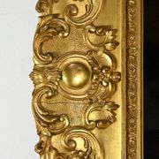 Important Gilded Mirror, Louis XIV style – Mid 19th century