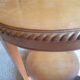 Gueridon with swings style art deco circa 1940 51.5 x 60 x 60 cm