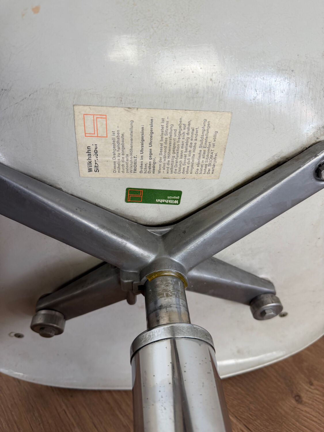 Vintage Wilkhahn office chair – German design from the 1970s