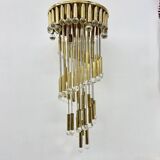 Mid-century design hanging lamp by Ernst Palme , Germany , 1970s