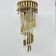 Mid-century design hanging lamp by Ernst Palme , Germany , 1970s