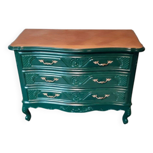 Jolie petite commode - motif damier