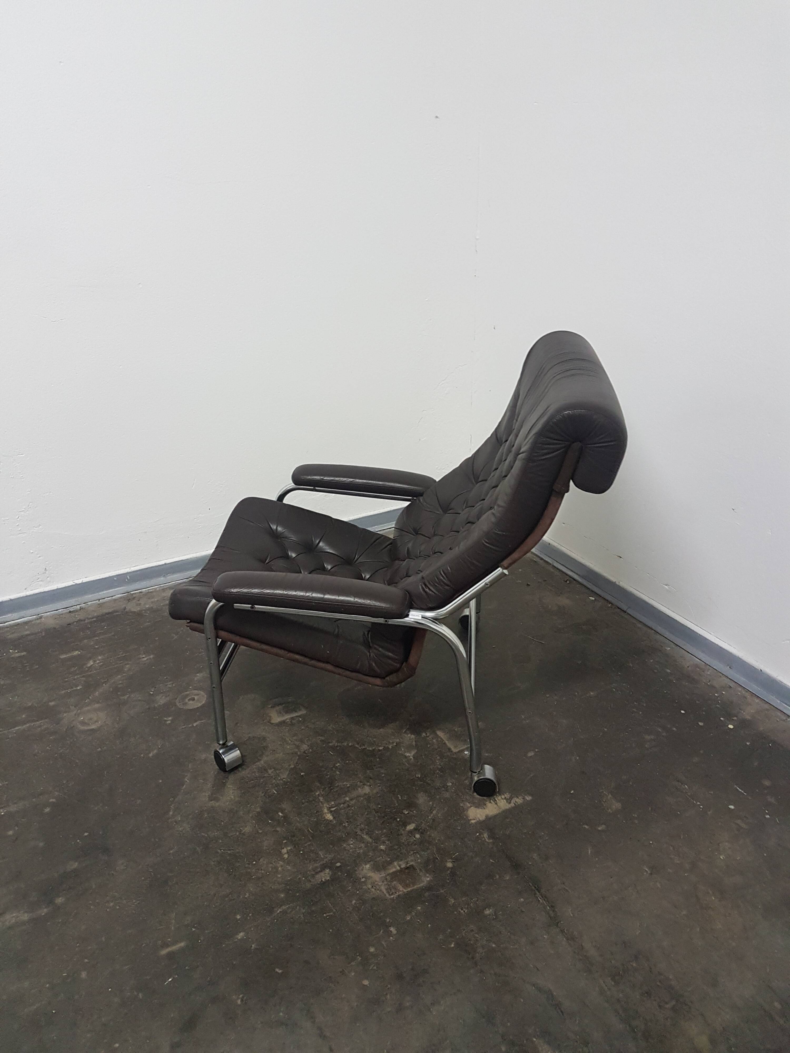 Vintage Ikea lounge chair Bore by Noboru Nakamura