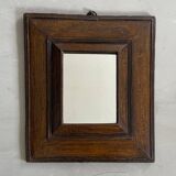 Mirror still old oak