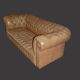 Canapé chesterfield, 3 places Angleterre, vers 1970