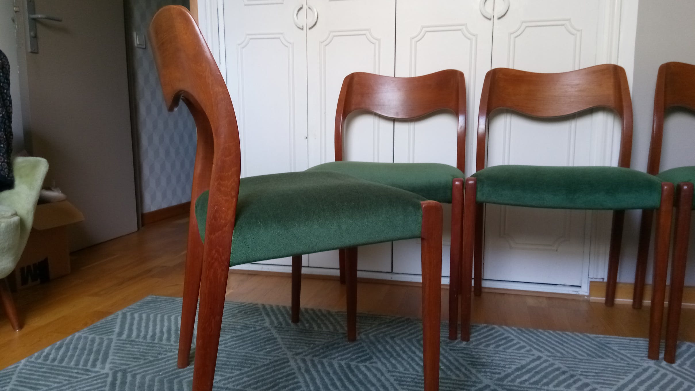Niels otto Moller chairs 1970