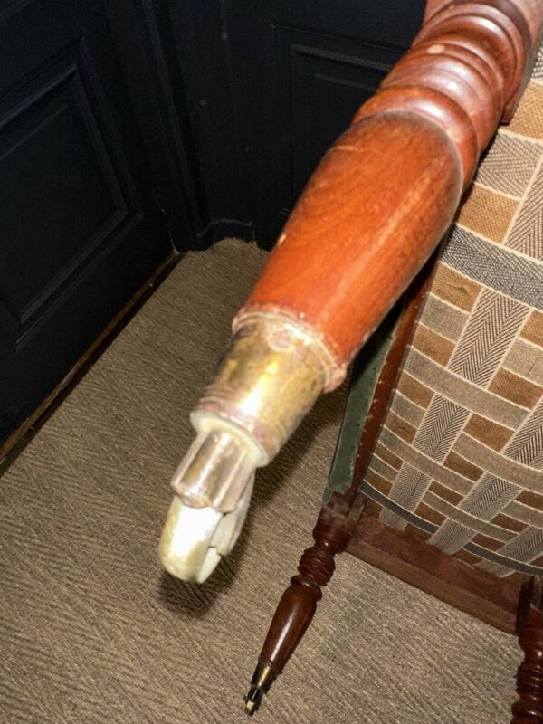 Méridienne anglaise en acajou – XIXe siècle