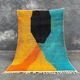 Moroccan handmade rug 250cm x 150cm