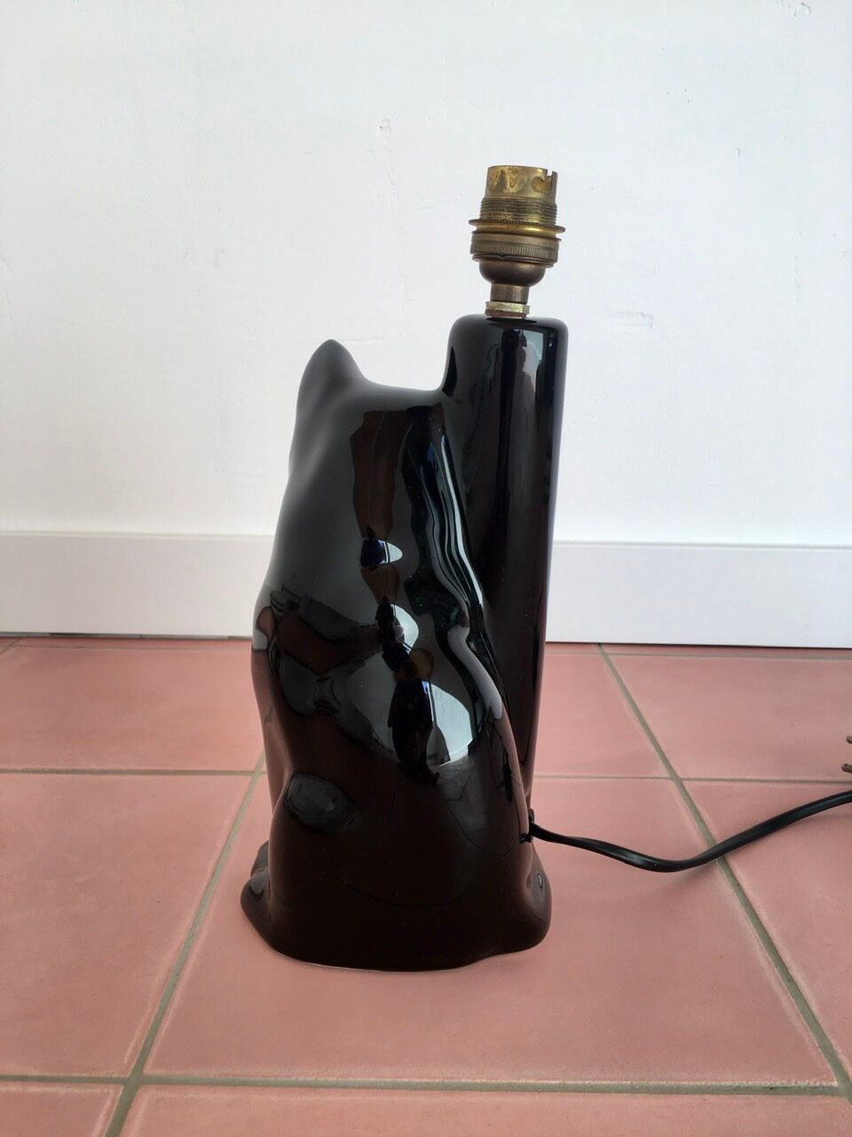 Cat lamp foot from the 80s