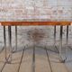 Bauhaus Oak Foling Table by J. Halabala for UP Zavody, Czech, 1930s