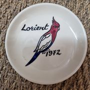 Ceramic cup Lorient ornithology 1972