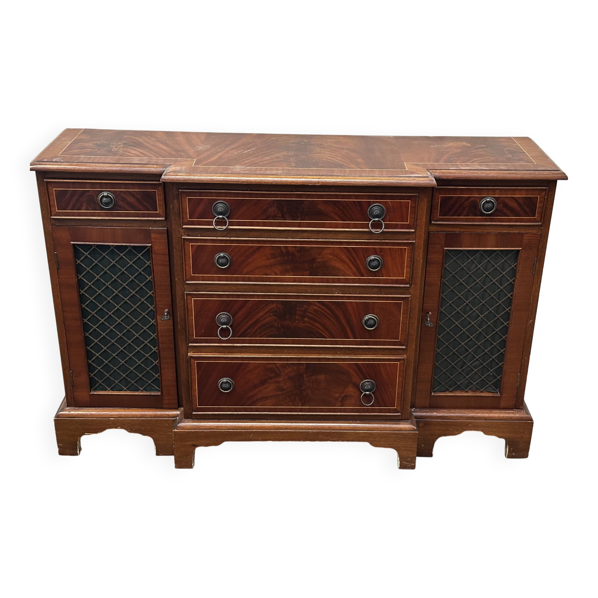 Buffet Anglais en acajou fin 19 e