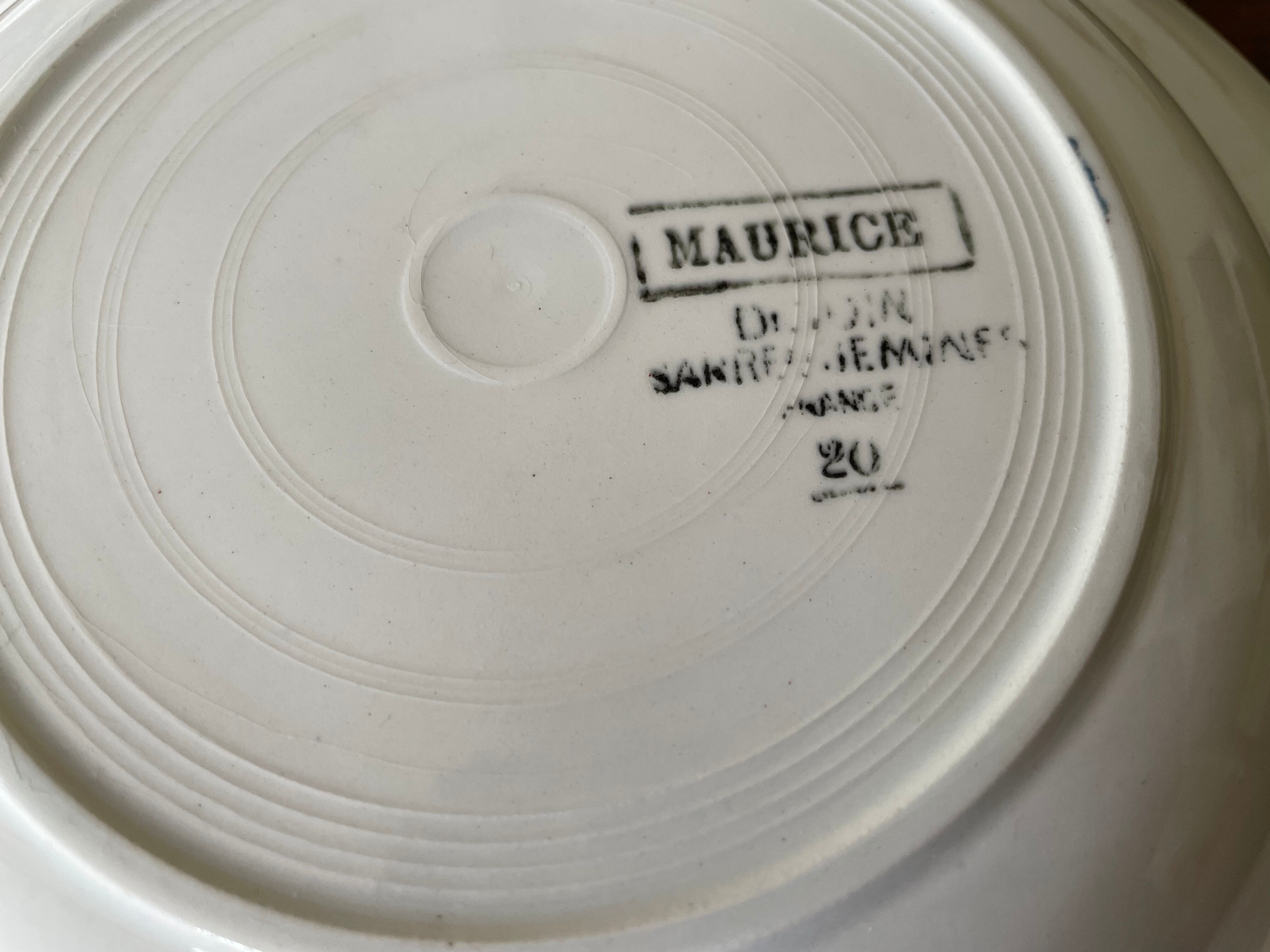 Hollow plates Digoin model Mauritius