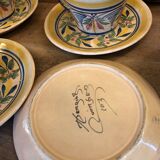 Henriot Quimper tea or coffee service