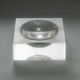 Large plexiglass ashtray or pocket emptier, 1970s