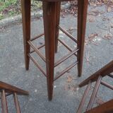 Lot of 3 high stools