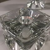 3 “cube” candlesticks circa 1960, design Rudolf Jurnikl
