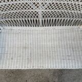 Vintage rattan sofa
