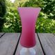 Lot de vases en opaline rose