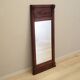 Mirror in wooden frame, Danish design, 1970s, production: Denmark