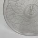 Cup art deco frosted glass model arc by Jacques Landier 35 cms