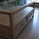 Table basse en bois massif