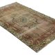 Turkish Anatolian Handmade Vintage Rug 243 cm x 150 cm