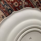 2 assiettes terre de fer gien