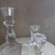 Crystal candle holder