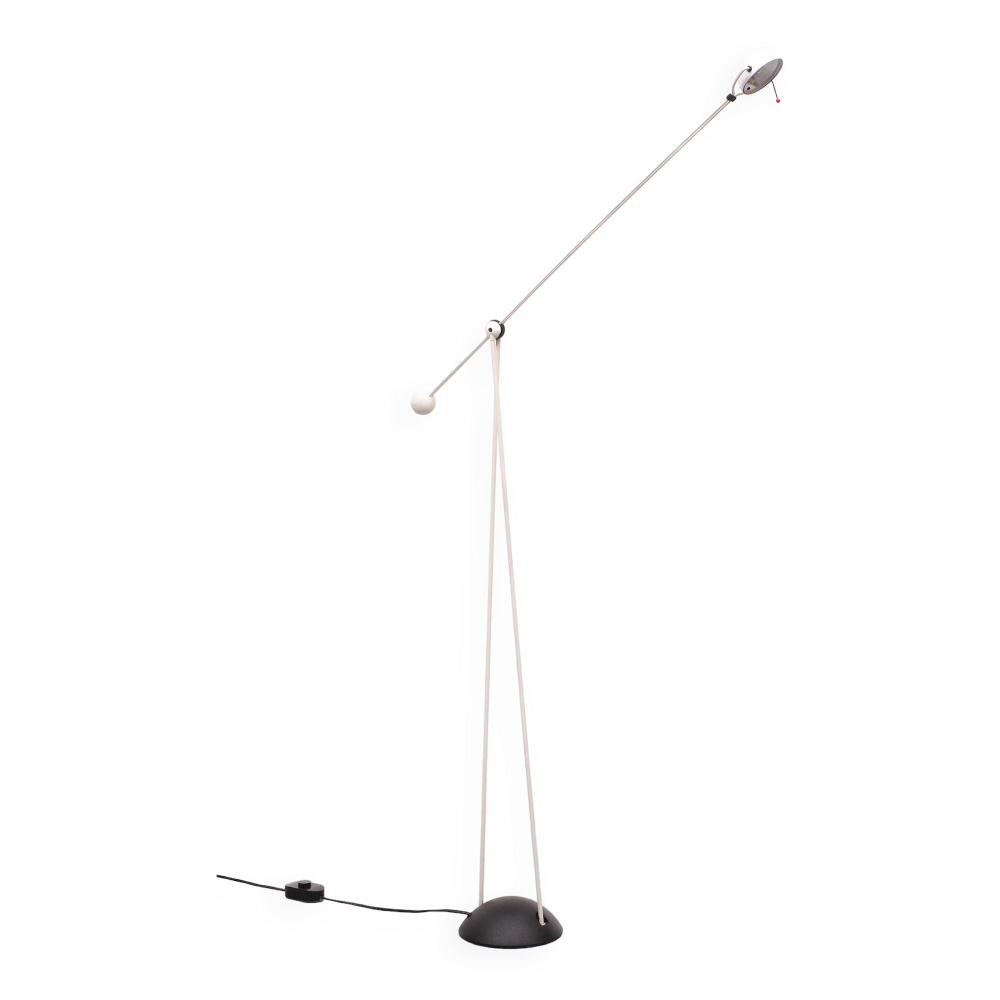 Vintage "Yuki" floor lamp by Paolo Francesco Piva for Stefano Cevoli, 1980