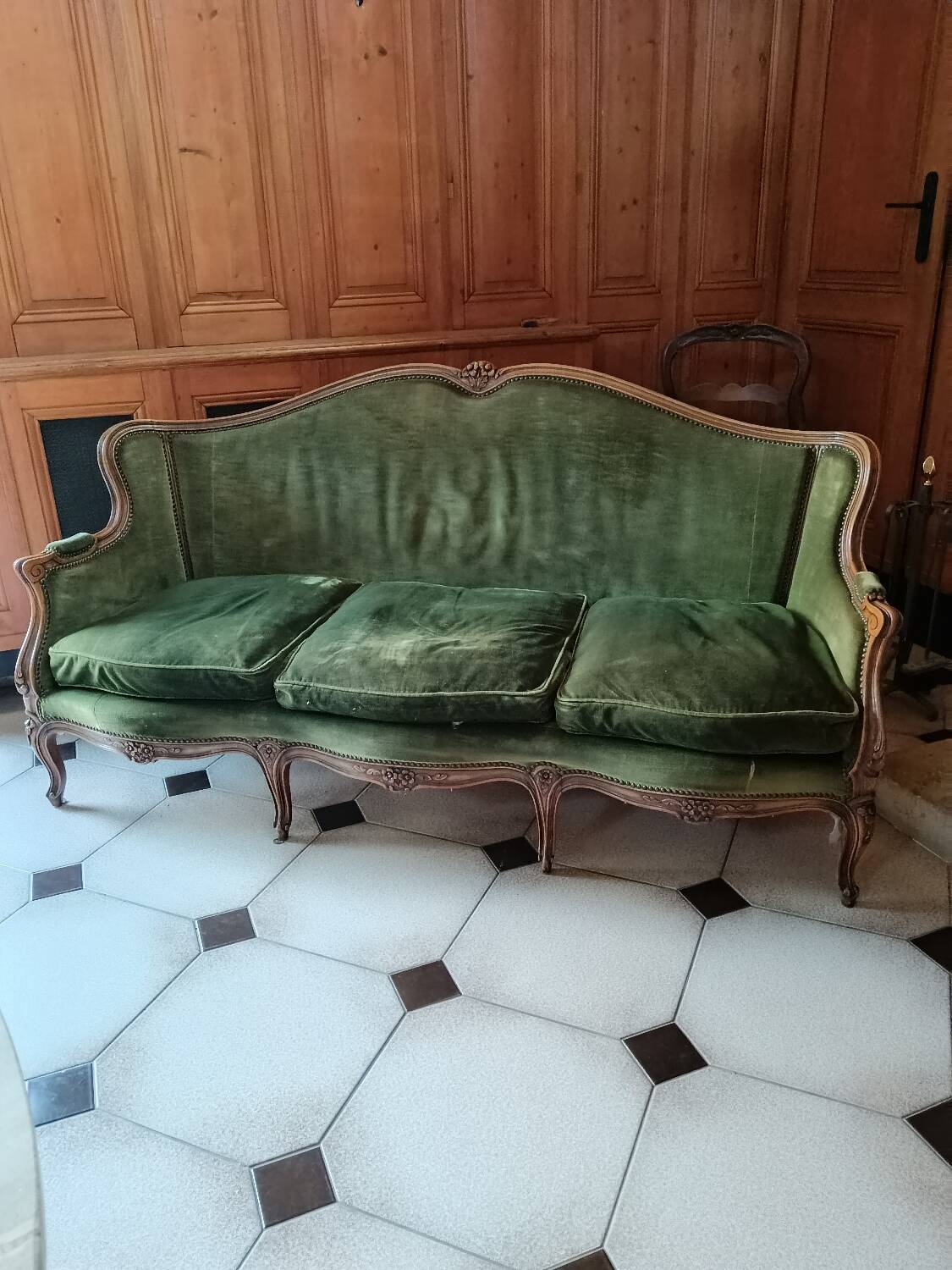Old sofa