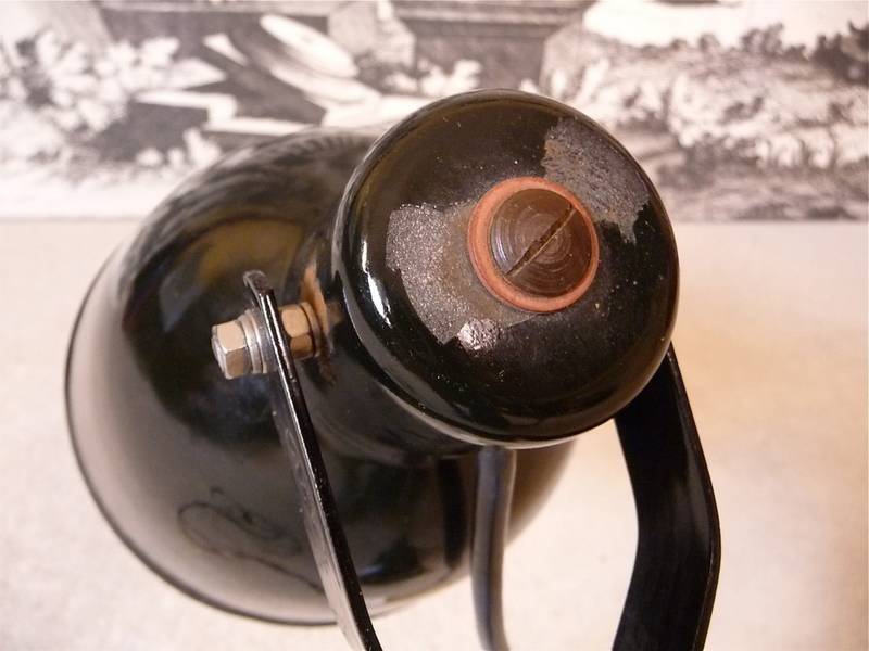 Lampe de bureau d'atelier industrielle d'ALY, Allemagne, années 1920.