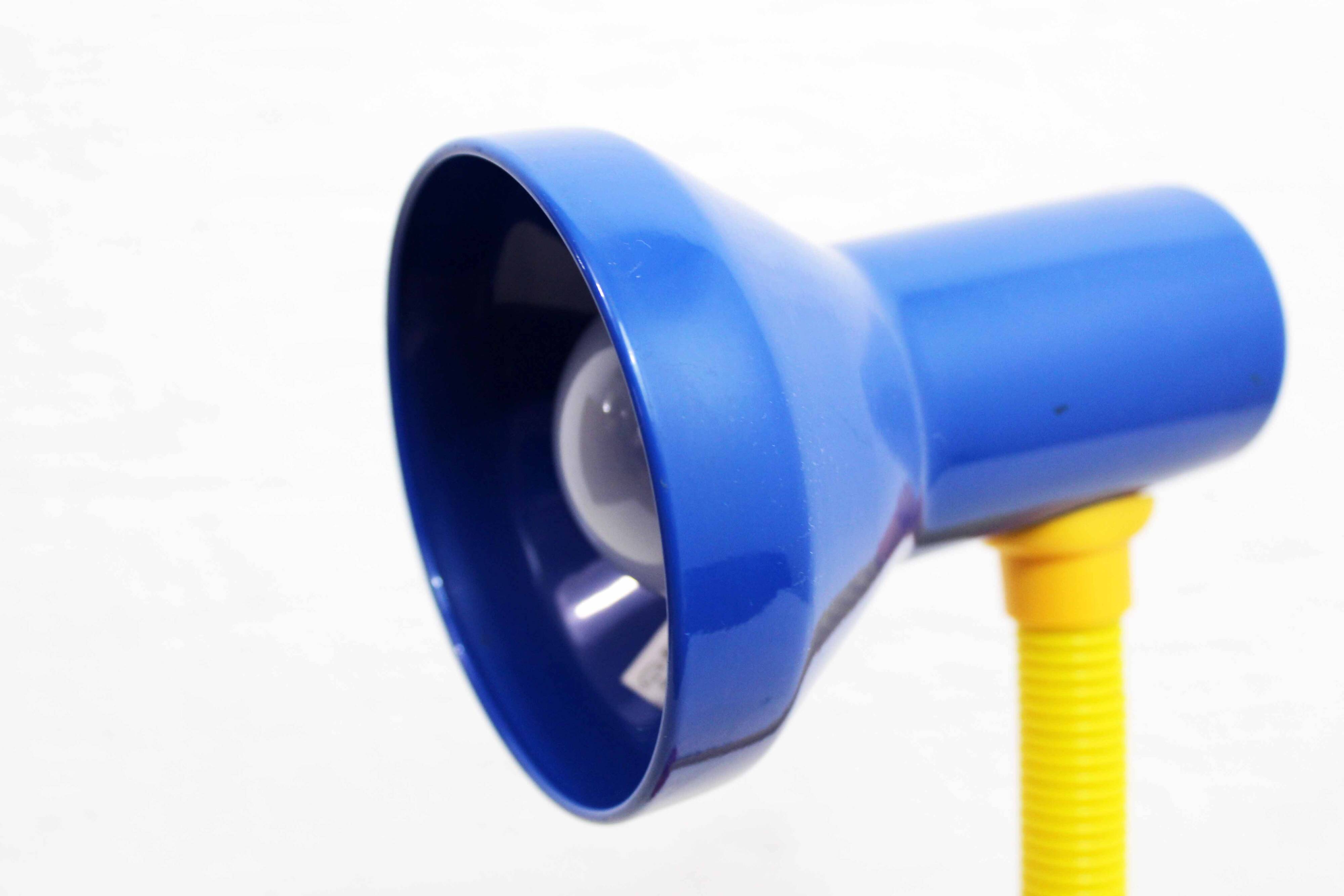 Lampe de bureau multicolore 1980