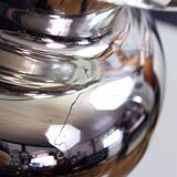 Églomisé glass table lamp