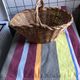 Panier en osier ancien